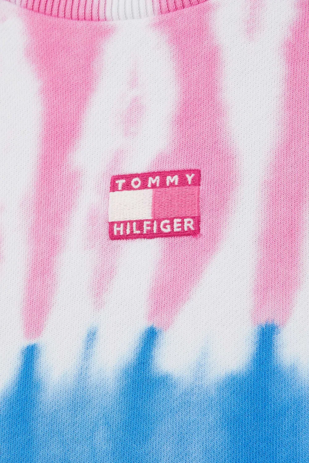 Свитшот с принтом в стиле тай-дай Tommy Hilfiger — фото 3