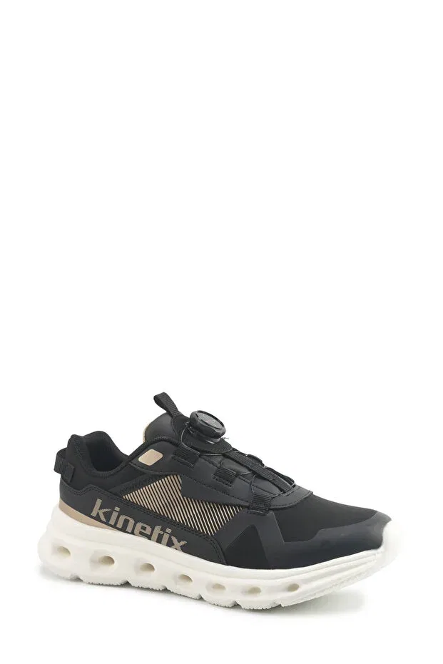 Детские спортивные туфли для девочек на шнуровке Kinetix, Black-102024938 — фото 2