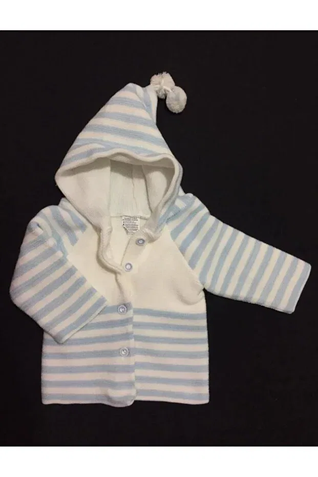 Детский кардиган с капюшоном Minicey Baby, Blue