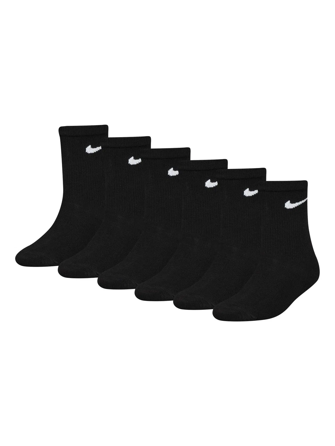 Носки Nike Crew, 6 пар, черный