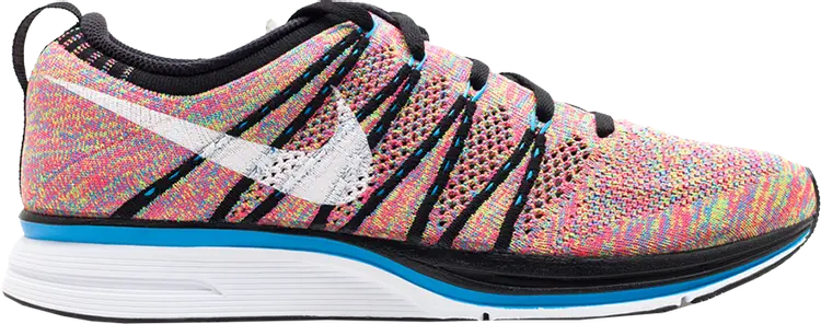 

Кроссовки Nike Flyknit Trainer+ 'Multicolor', многоцветный