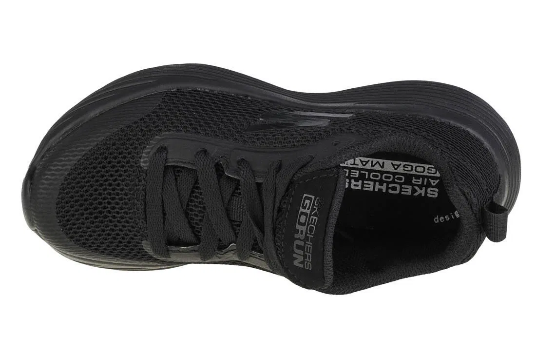 Детские кроссовки для мальчиков с технологией Air Cooled Goga Mat Go Run 400 V2 Omega Skechers, Schwarz — фото 3