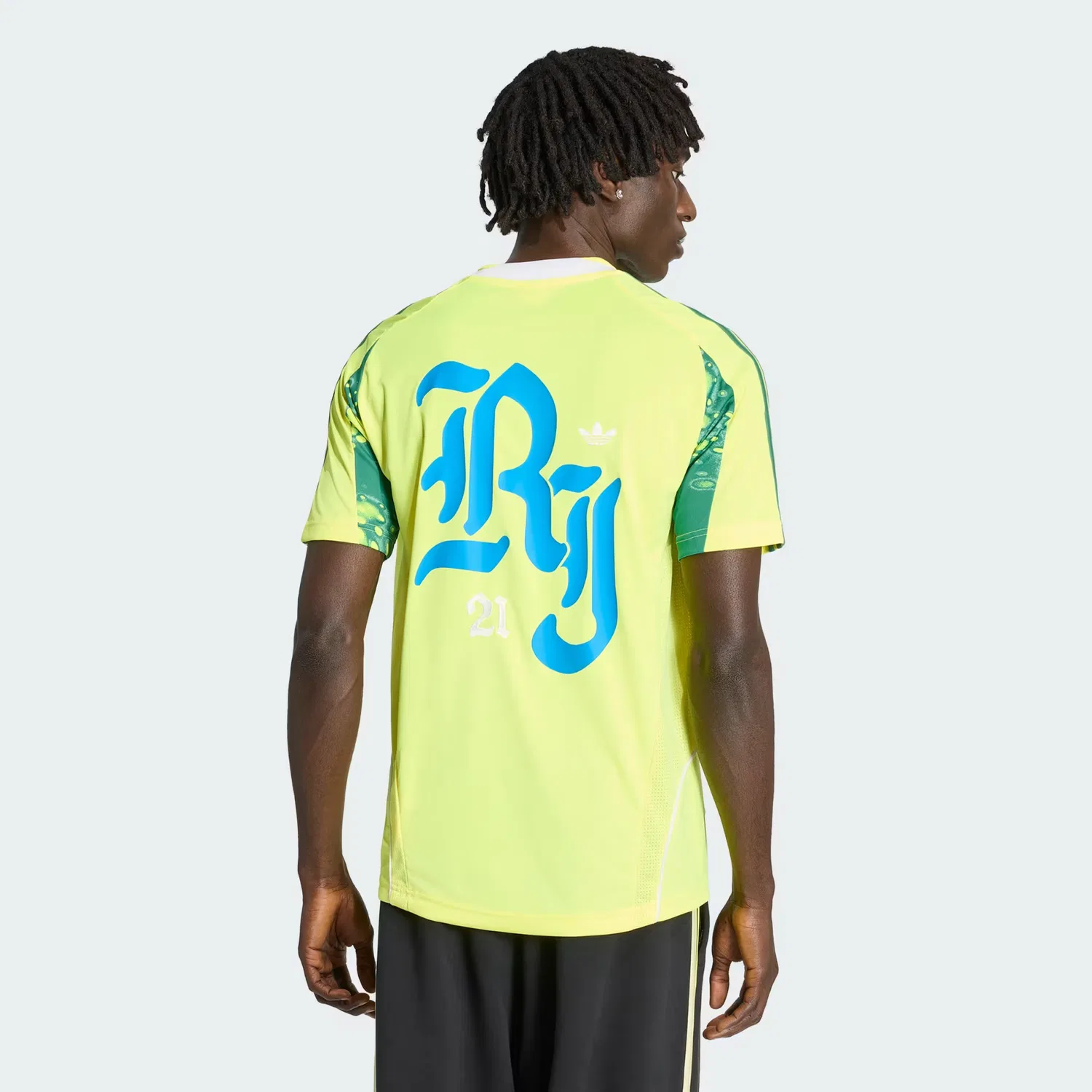 Мужское джерси из мягкой интерлок-ткани Key City Rio De Janeiro Adidas Originals, мультиколор — фото 2