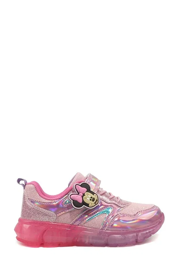 Детские кроссовки для девочек с липучкой Minnie Mouse, Pembe-102124198