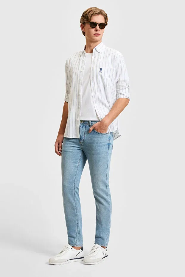 Мужские джинсы slim fit U.S. Polo Assn., Light Blue
