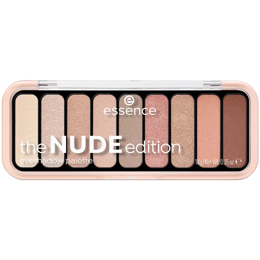 

Essence The Nude палетка теней для век, 10 г