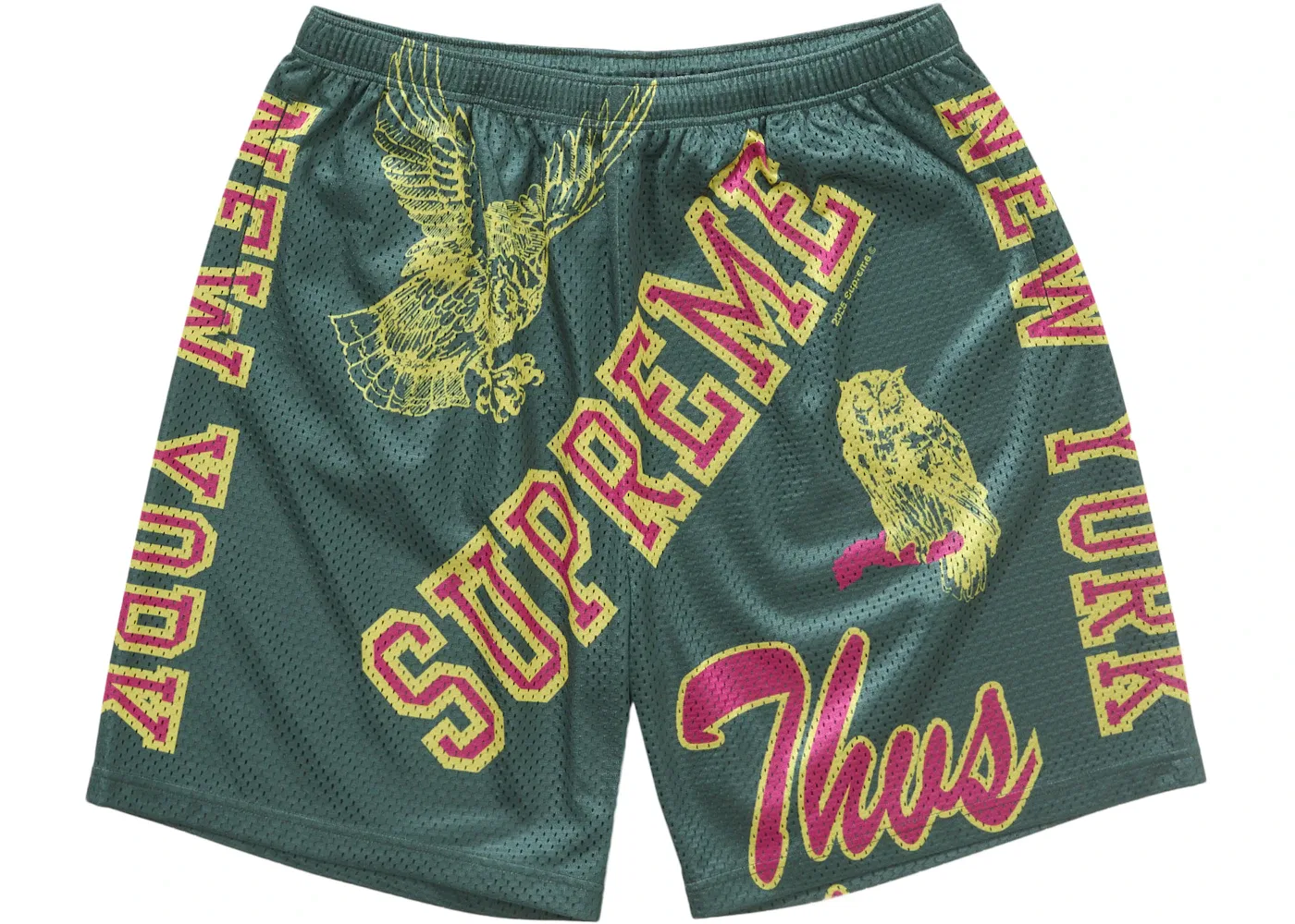 Мужские шорты из сетки Varsity Mesh Supreme, Green