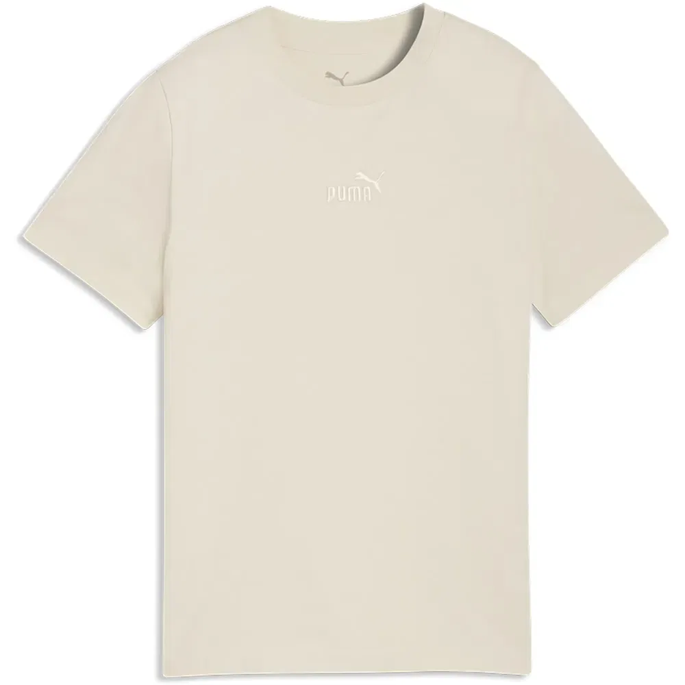 Детская футболка с коротким рукавом Puma Ess Small No. 1 Logo Centered, Beige