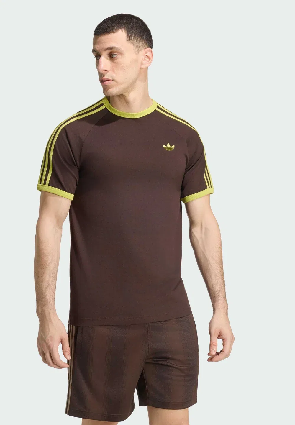 Простая футболка Adidas Originals, Aurora Coffee Preloved Lime
