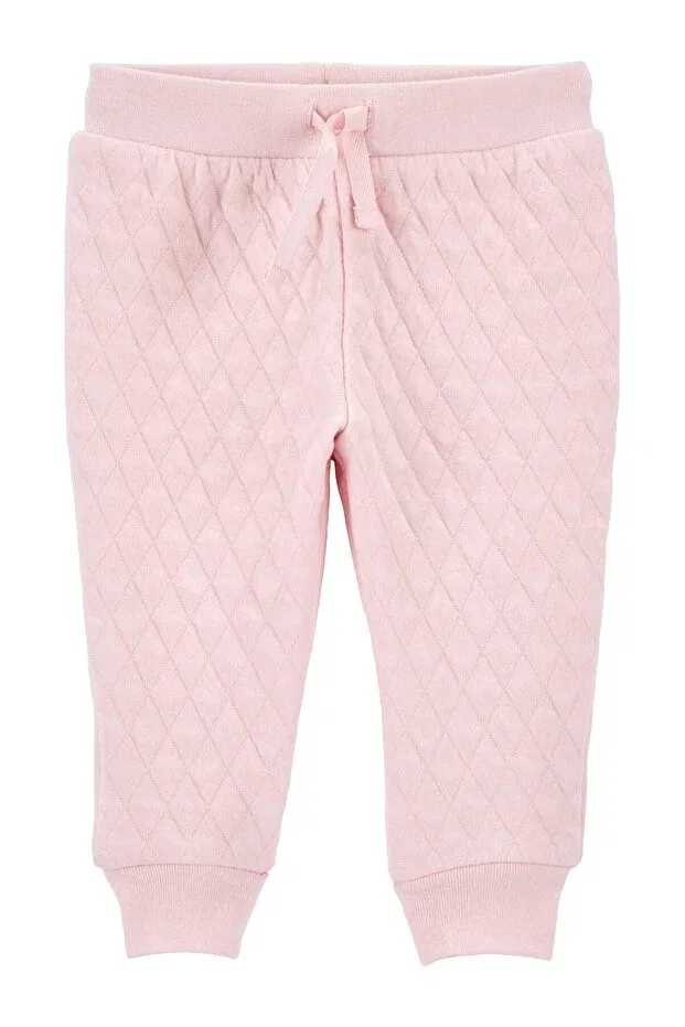 Детские брюки для девочек хлопковые Oshkosh, Pink