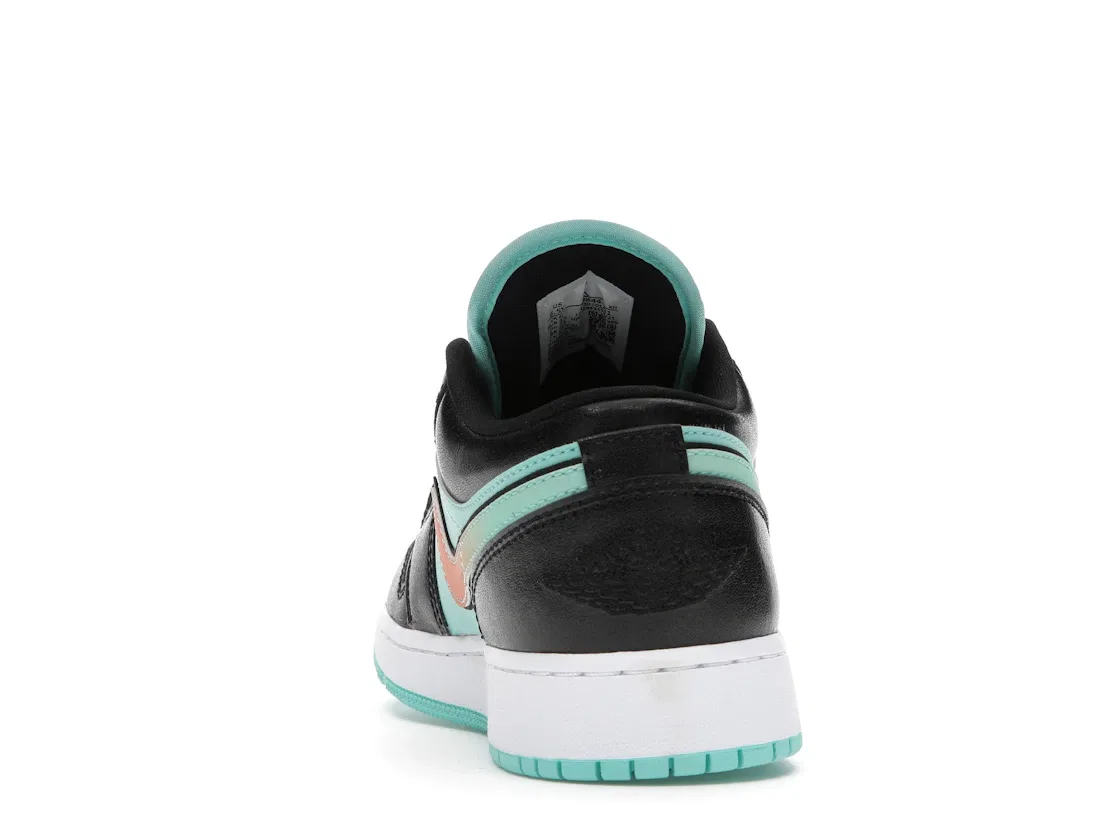 Детские кроссовки с принтом Jordan 1 Low SE Tropical Twist Jordan, Tropical Twist/Black — фото 4