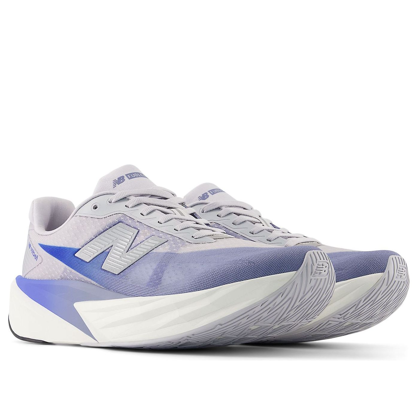 Кроссовки New Balance FuelCell Rebel v5 'Pearl Grey Dusk Shower' — фото 4