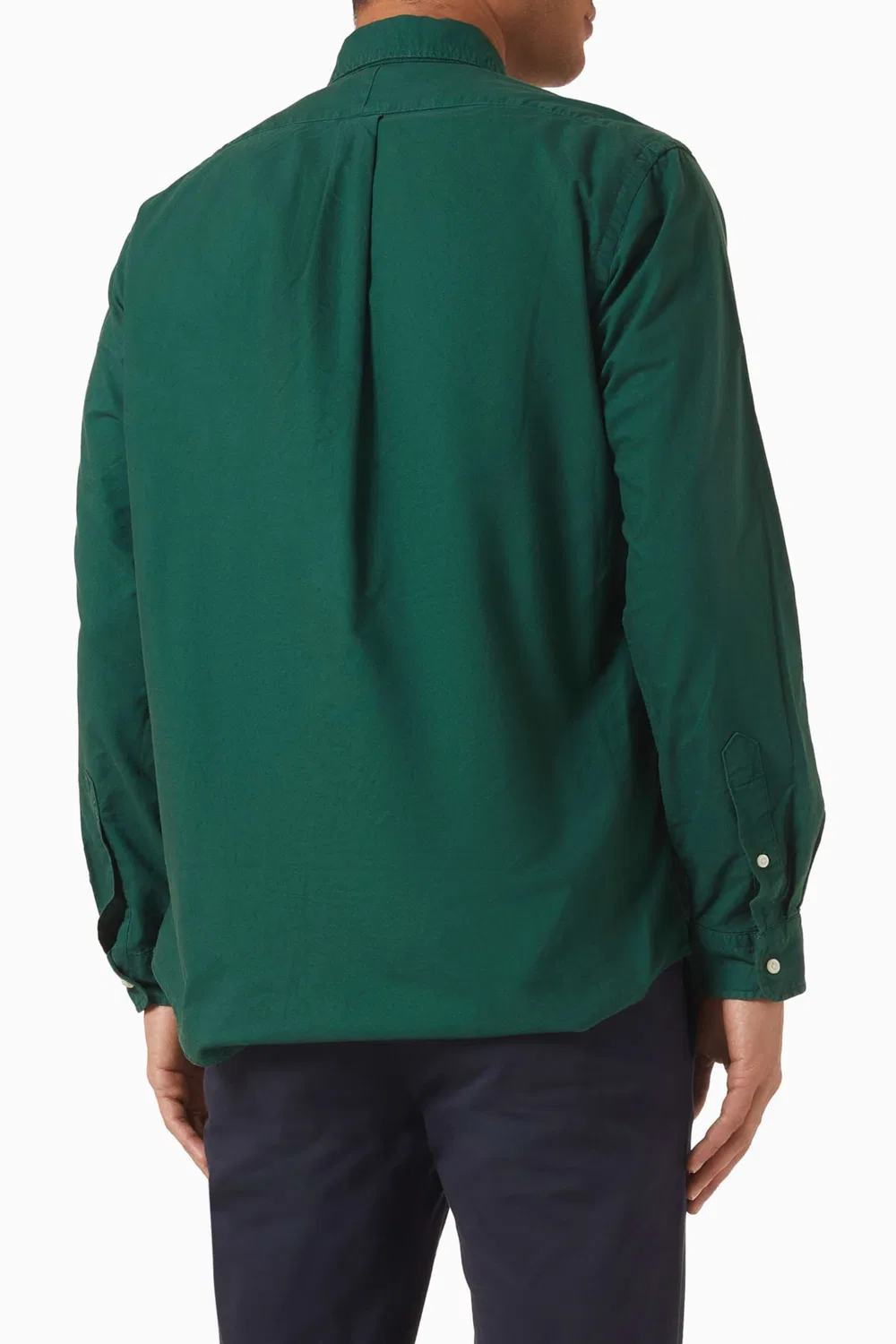 Рубашка хлопковая Oxford Shirt Polo Ralph Lauren — фото 3