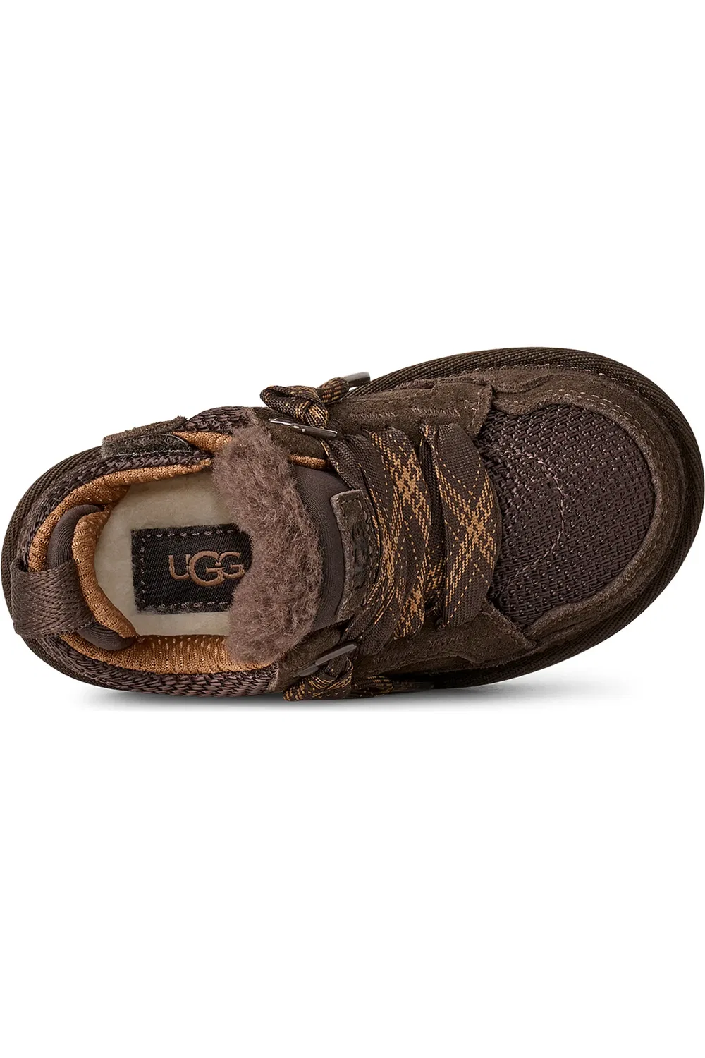 Детские кроссовки на плоской подошве Lowmel UGG, Dusted Cocoa — фото 4