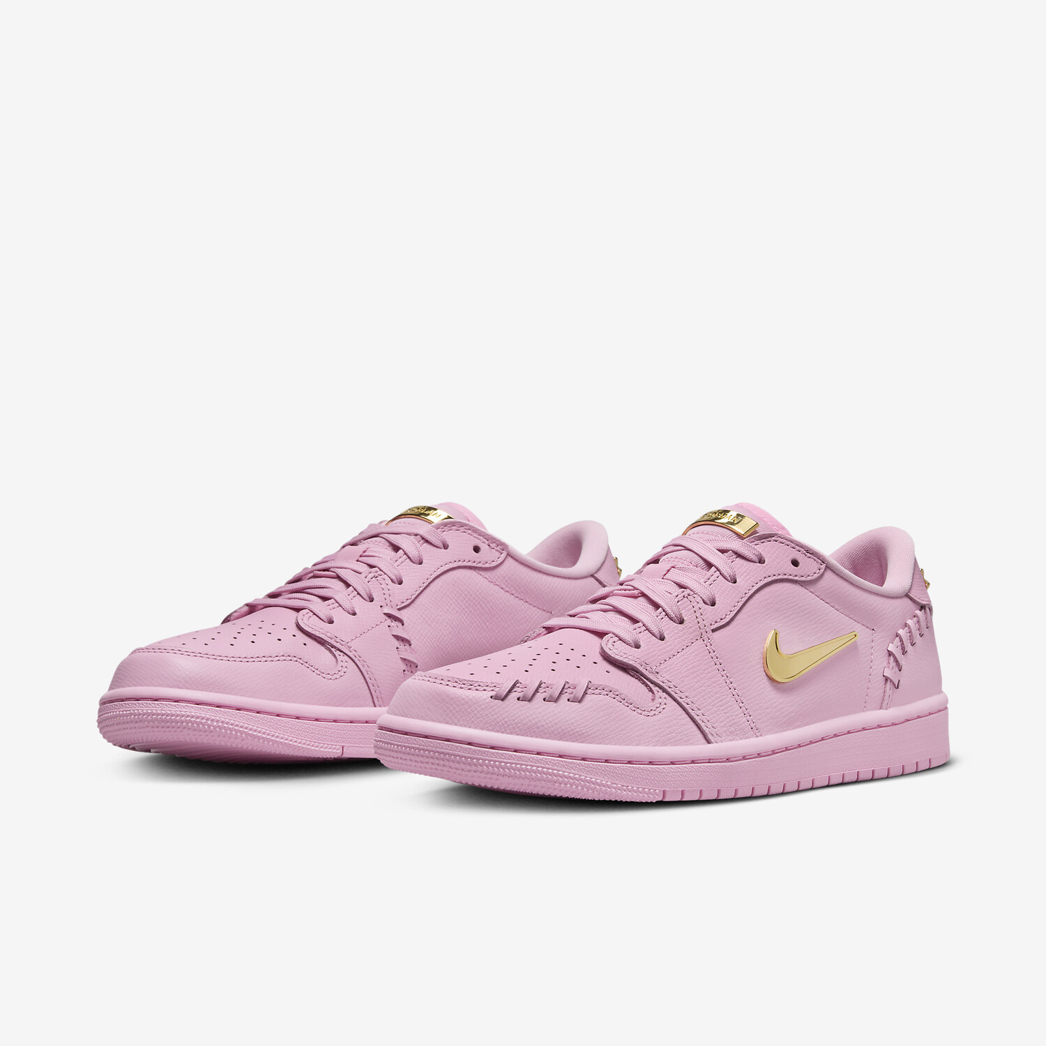 Кроссовки женские Nike Air Jordan 1 Low Method of Make, розовый — фото 2