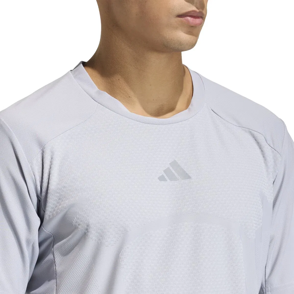 Мужская футболка, Intensity, adidas, серый — фото 4