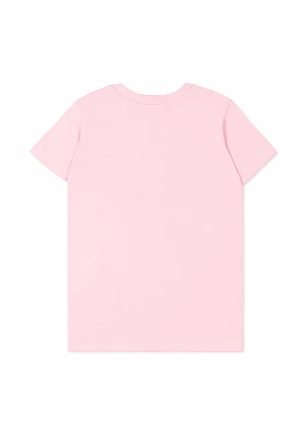 Футболка с принтом Print T-shirt Msgm, Pink, розовый — фото 2