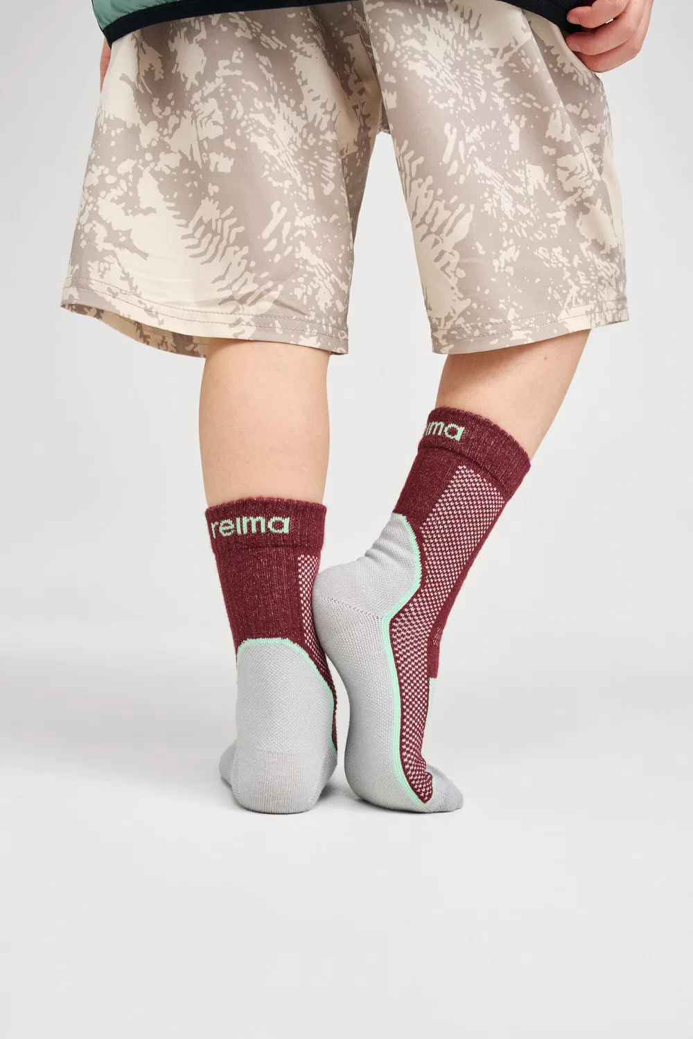 Детские носки для активного отдыха Kuivuri Reima, Dark Violet — фото 3