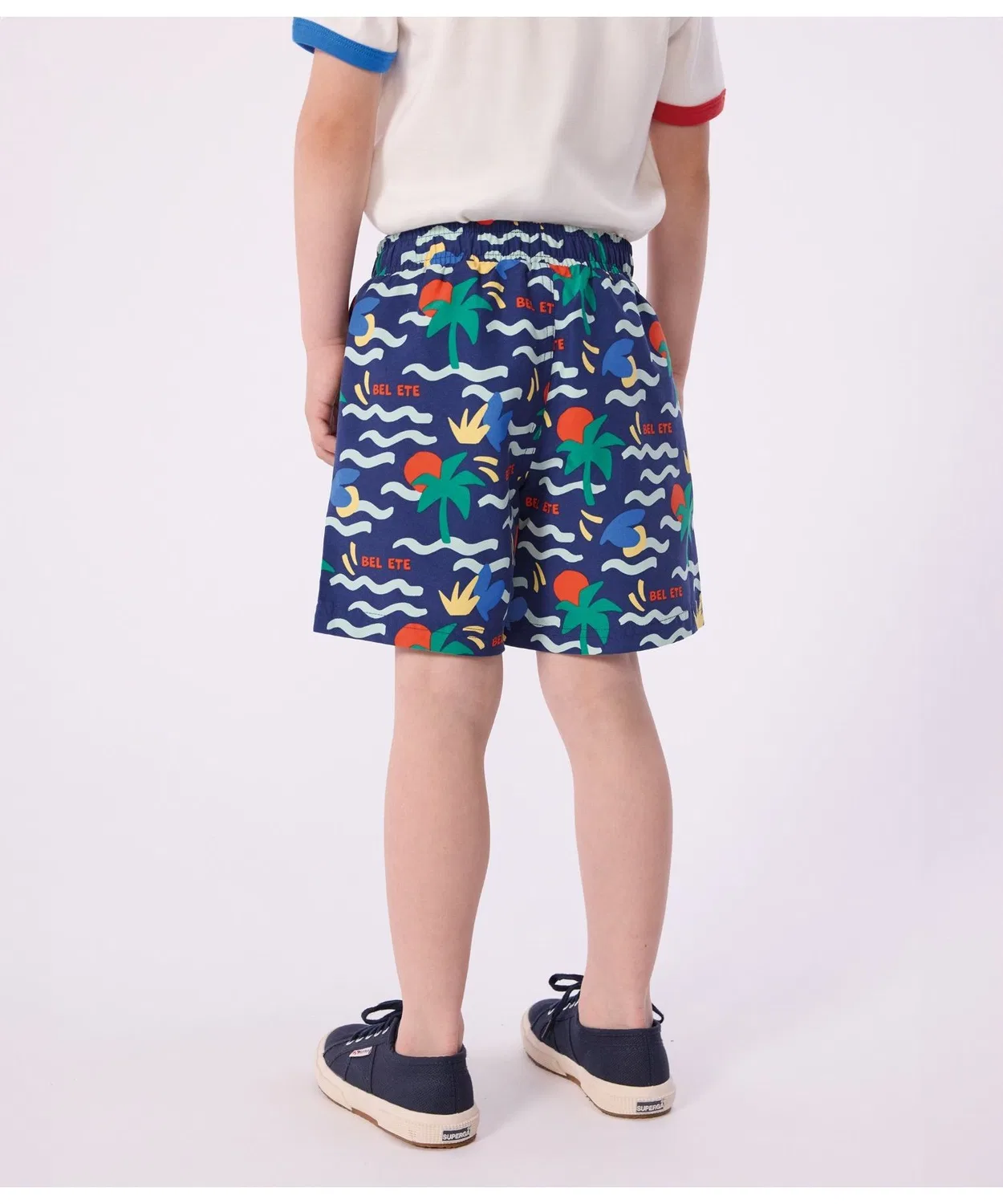 Детские плавки для мальчиков с принтом Ice Candy PETIT BATEAU, Blue Other — фото 2