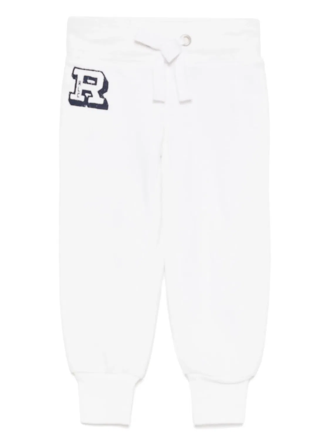 Штаны на шнуровке с графическим принтом Polo Ralph Lauren, белый
