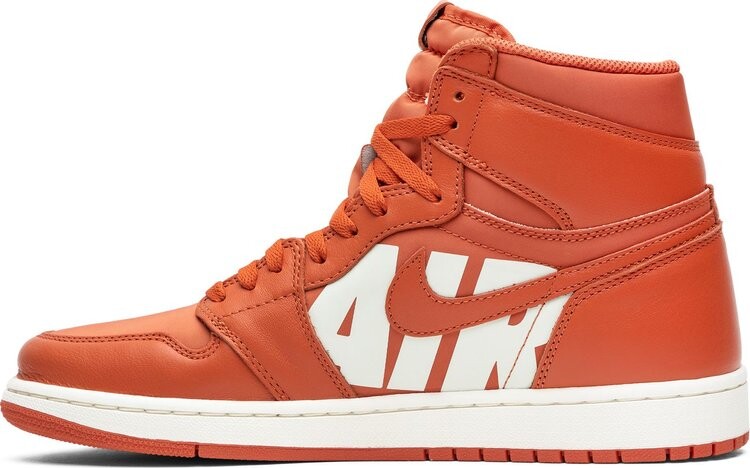 Кроссовки Air Jordan 1 Retro High OG Vintage Coral, оранжевый — фото 3
