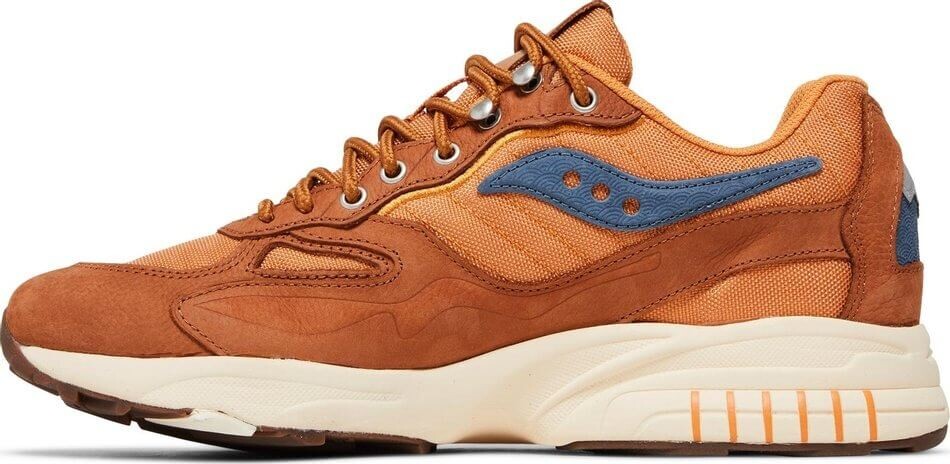 

Кроссовки Saucony 3D Grid Hurricane Endless Knot, коричневый