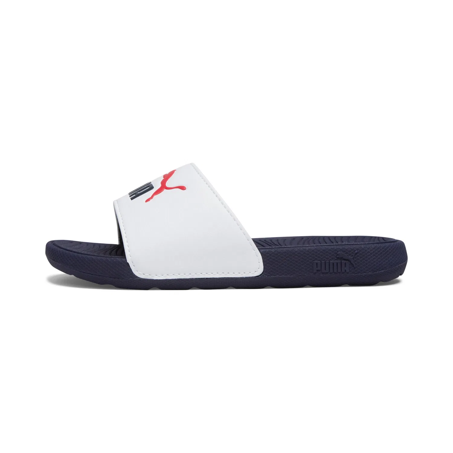 Детские сандалии с мягкой стелькой Cool Cat 2.0 PUMA, White/Navy/Red — фото 2