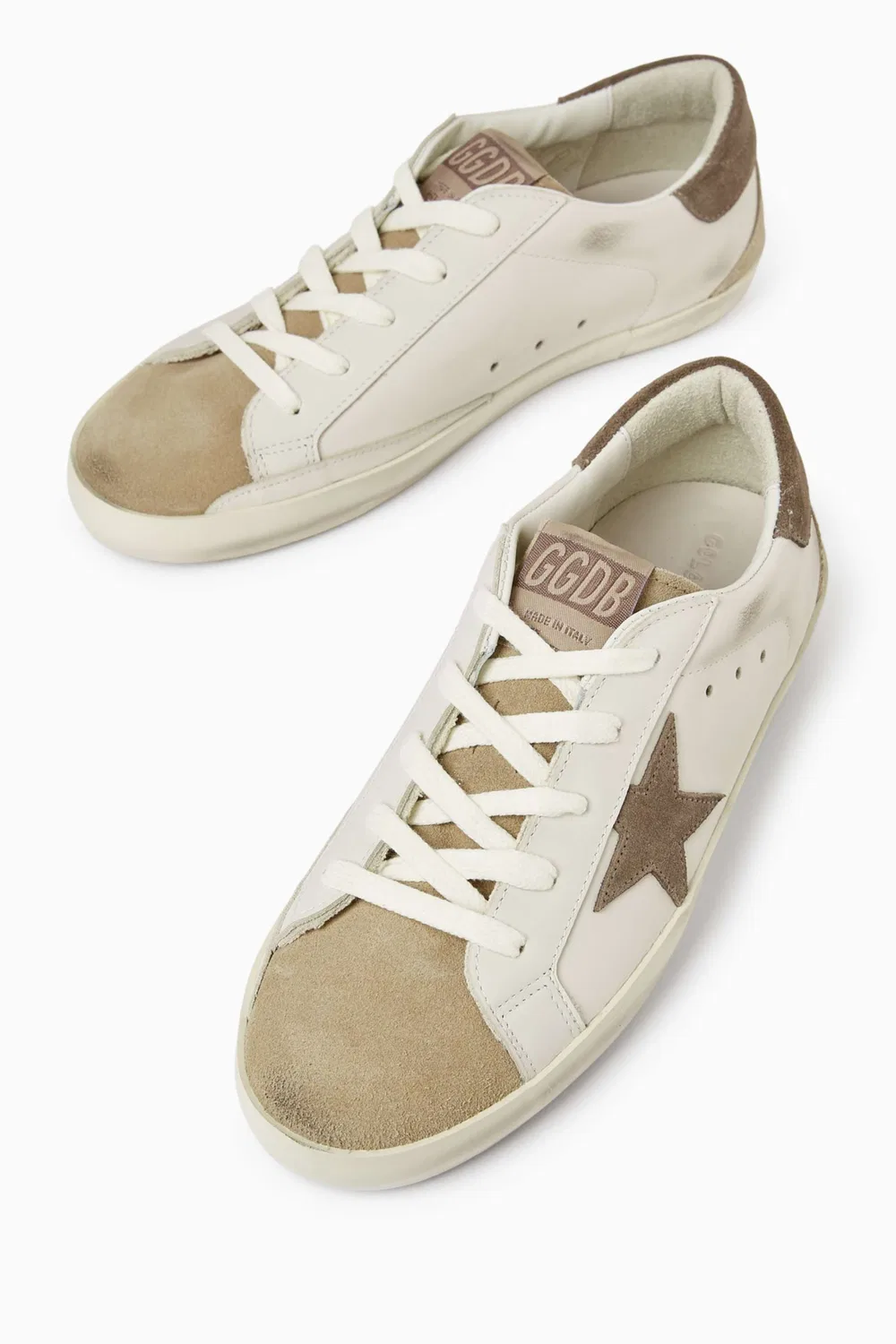 Кроссовки кожаные Super-Star GOLDEN GOOSE — фото 2