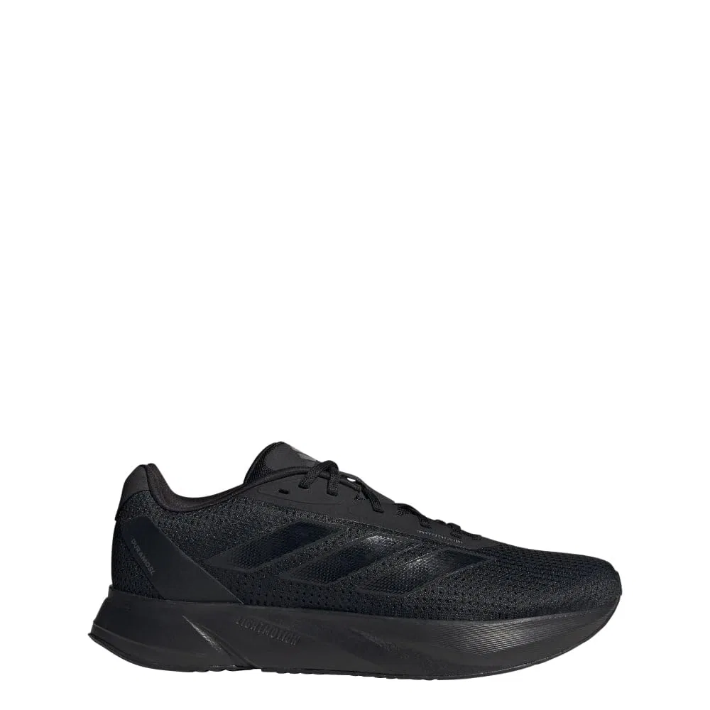 Детские кроссовки для мальчиков с закрытым носком Duramo Sl Adidas, Black Black White — фото 3