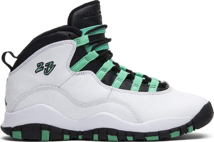 

Кроссовки Air Jordan 10 GG Verde, белый, Белый;зеленый, Кроссовки Air Jordan 10 GG Verde, белый