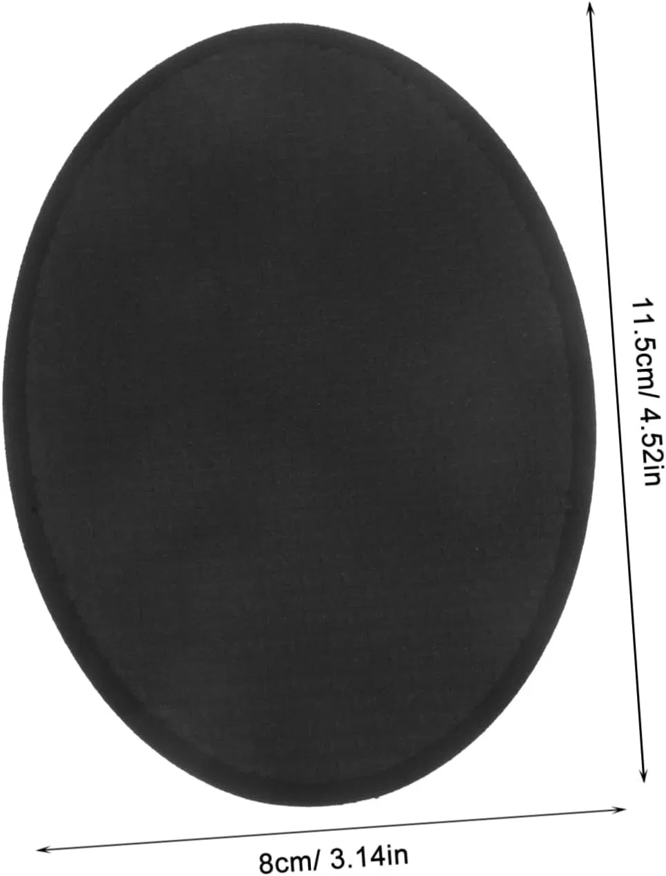 Сменные накладки для лосьона VALICLUD, 4 шт, 11.5x8x3 см, Черный — фото 2