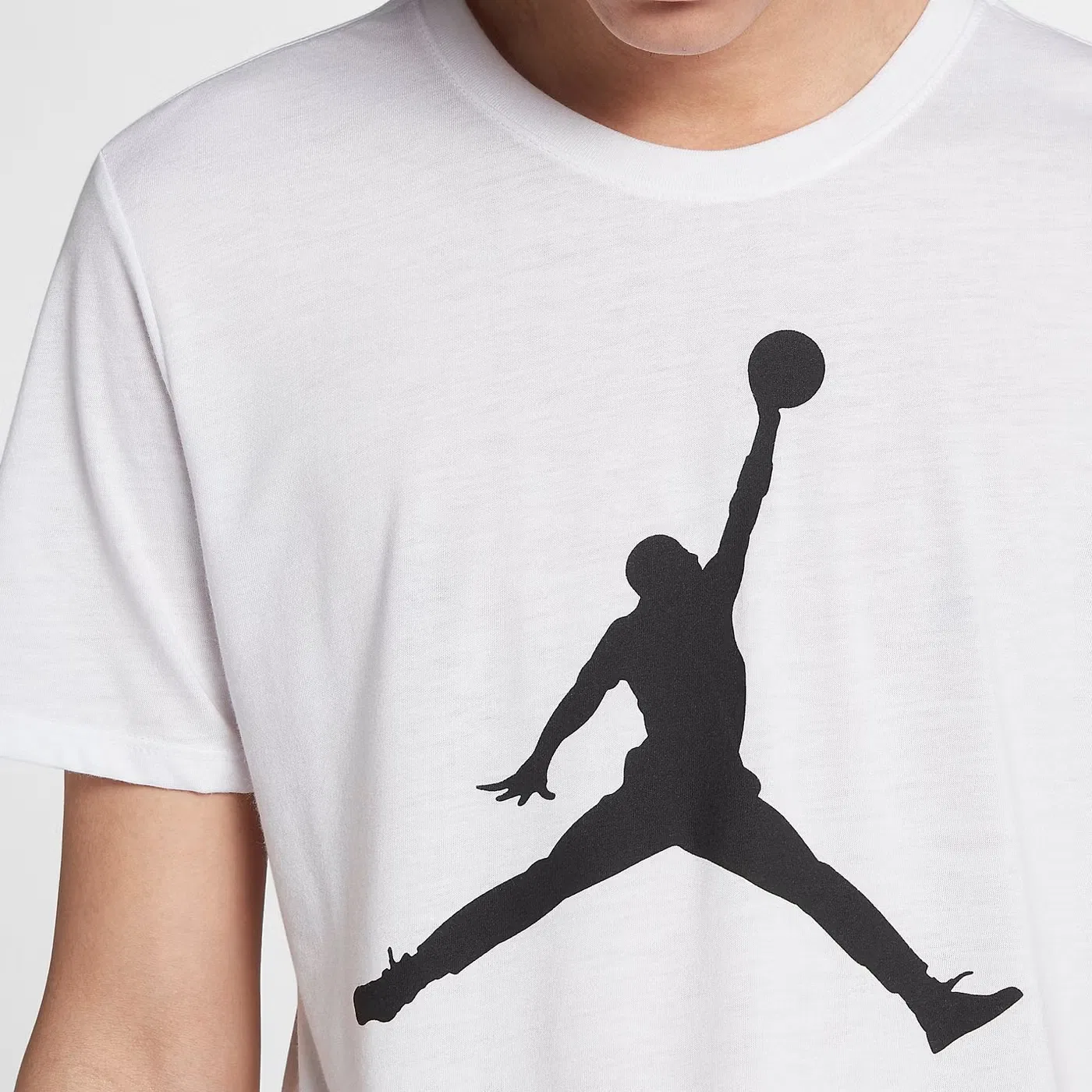 Футболка с логотипом Jumpman Air Jordan, белая — фото 2