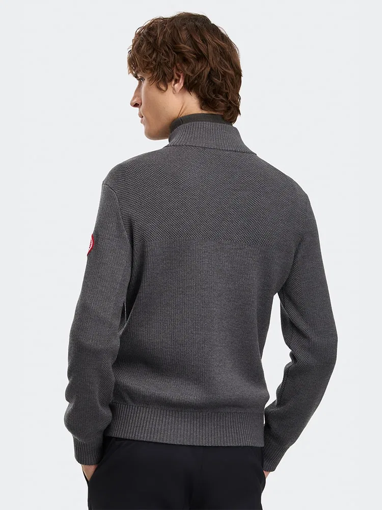 Куртка из нейлона Hybridge Knit CANADA GOOSE, Gray — фото 2