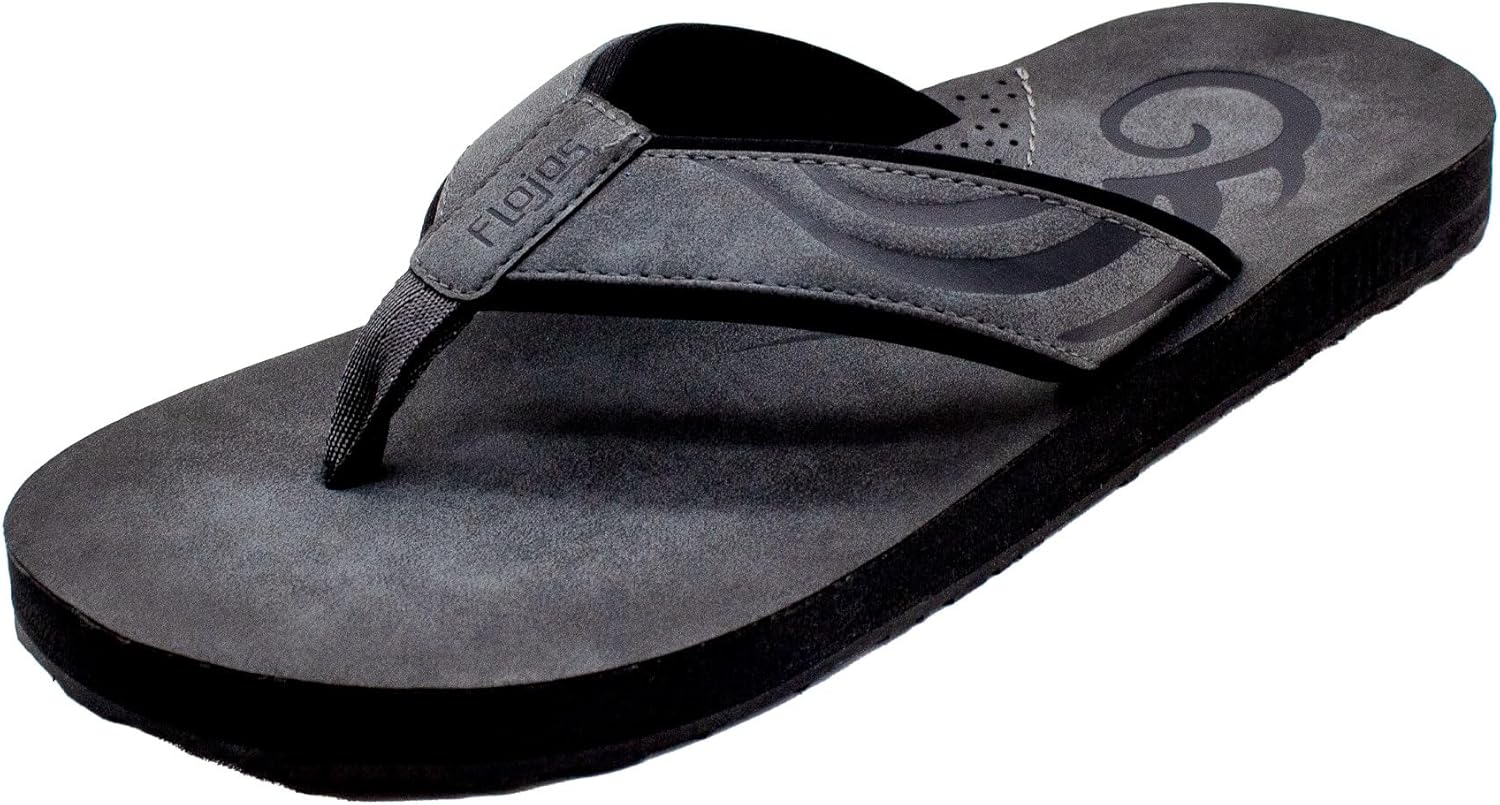 

Мужские сандалии Flojos Cuero, искусственная замша с тканевой подкладкой, Charcoal