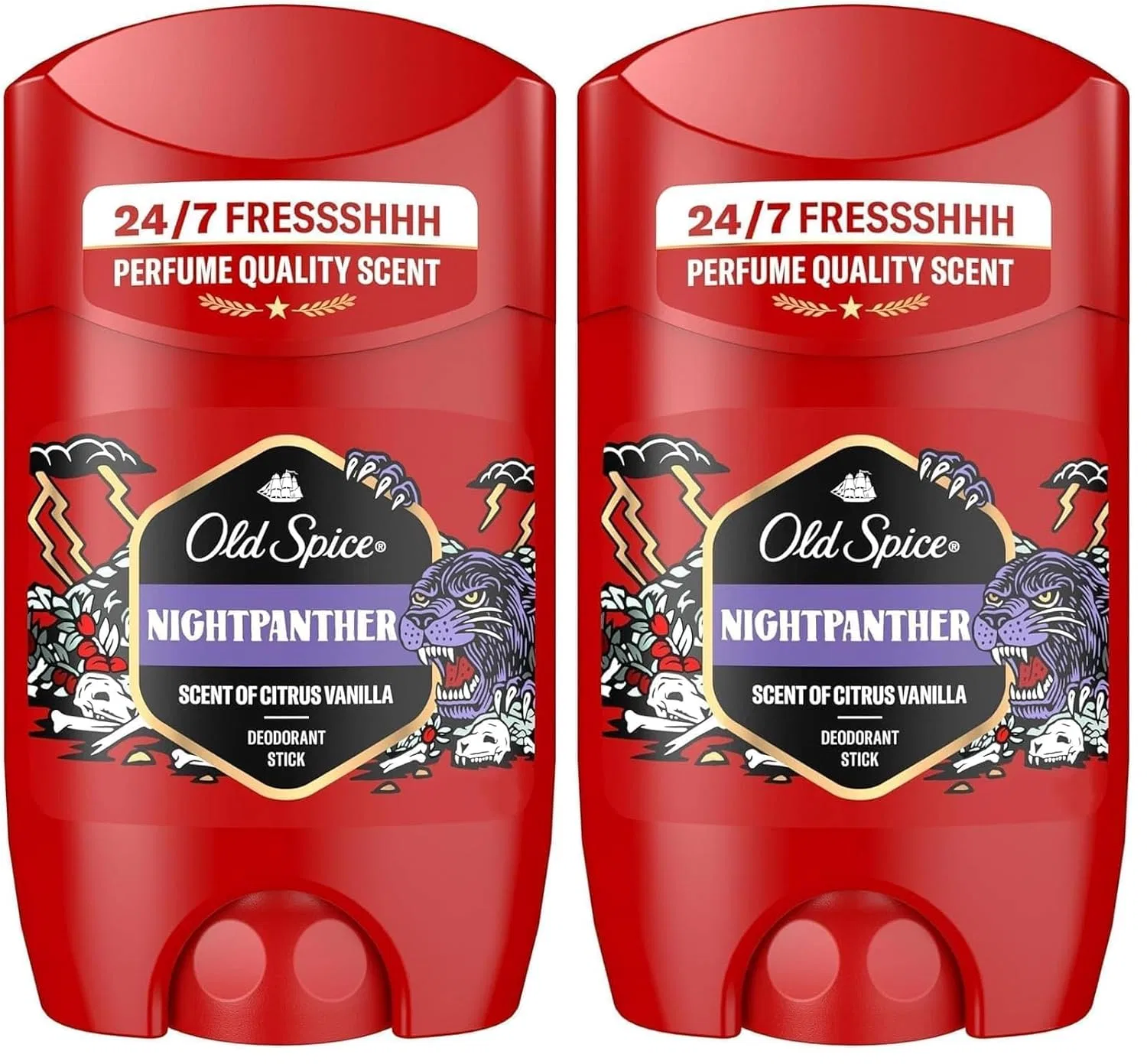 Дезодорант-стик Old Spice Nightpanther, 50 мл, набор 2 шт
