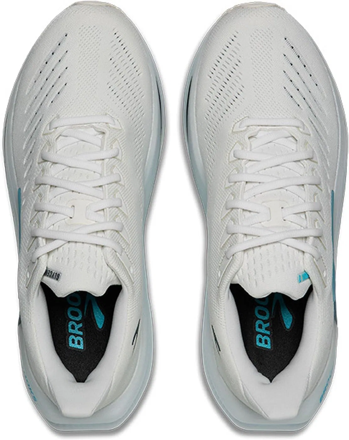 Мужские кроссовки Brooks Glycerin Max 2, White Blue Spellbound — фото 3