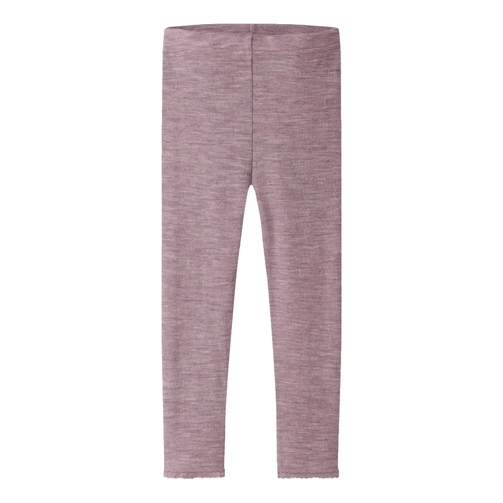 Детские леггинсы с наколенниками Wang Neddle Solid Mini Name it, Purple