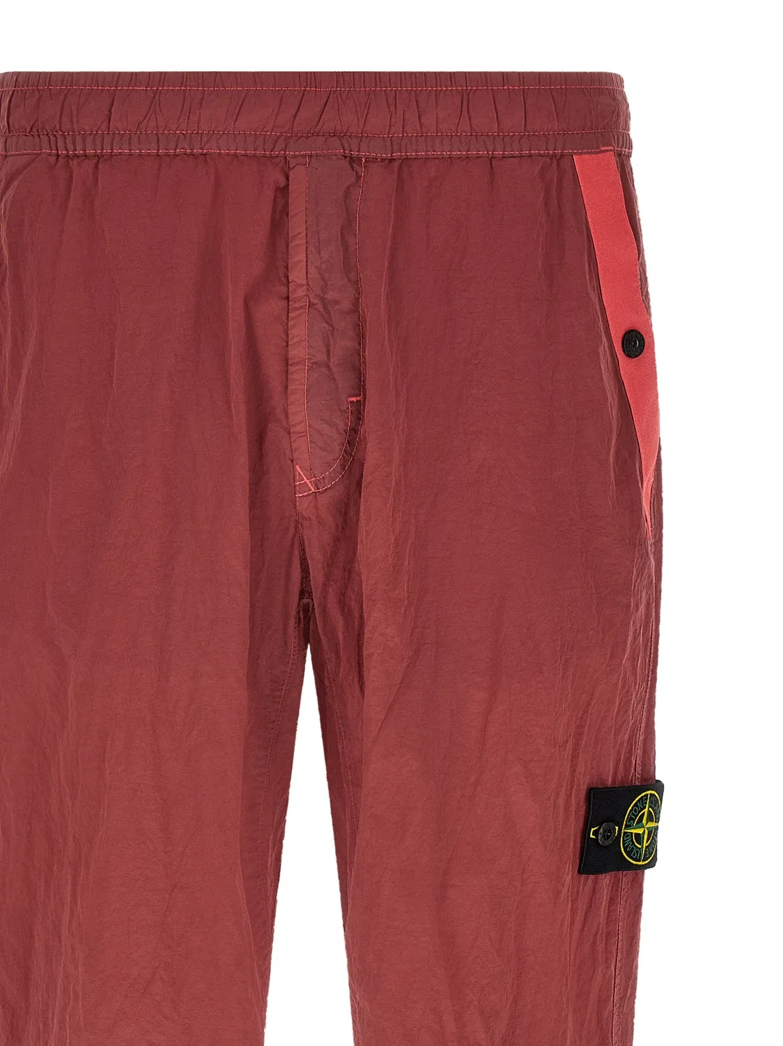 Брюки-джоггеры "3100011" Stone Island, красный — фото 3