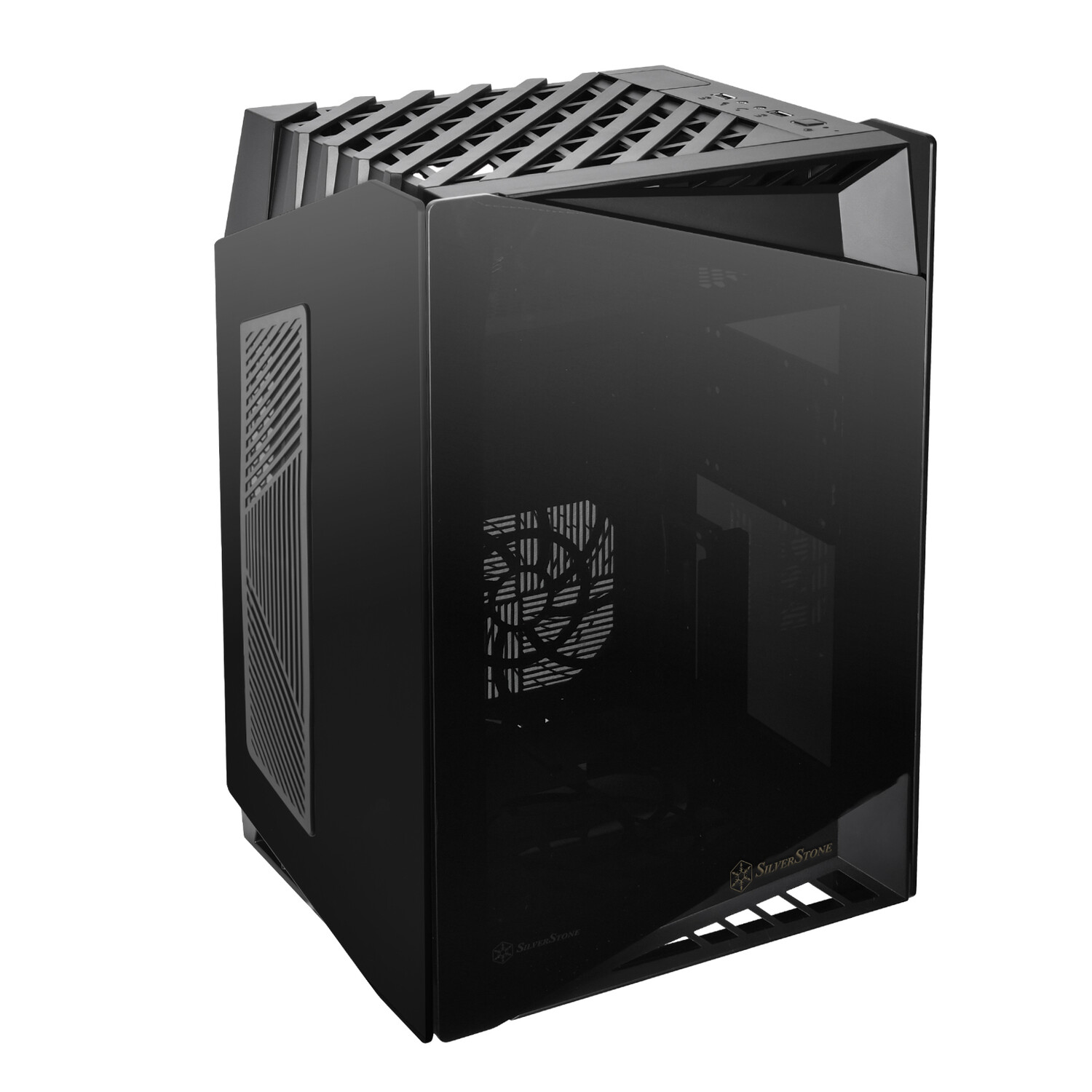 

Корпус SilverStone LD03-AF, Mini Tower, черный