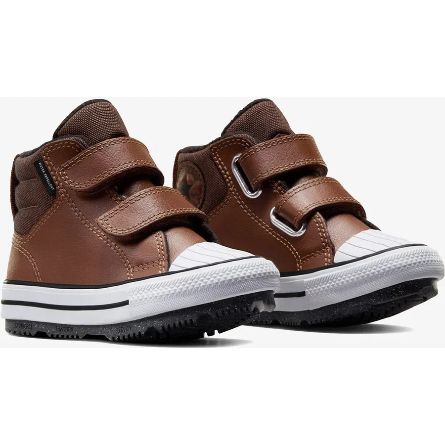 Детские спортивные ботинки с высоким берцем Converse Chuck Taylor All Star Berkshire, Коричневый — фото 2