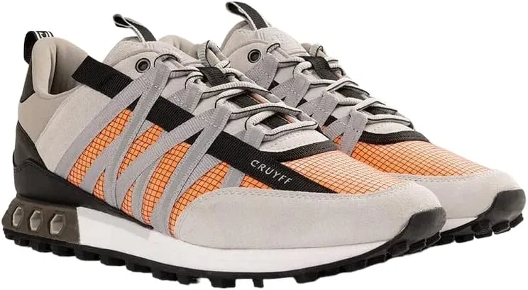 Мужские беговые кроссовки Cruyff Fearia Hex-tech серого цвета — фото 3