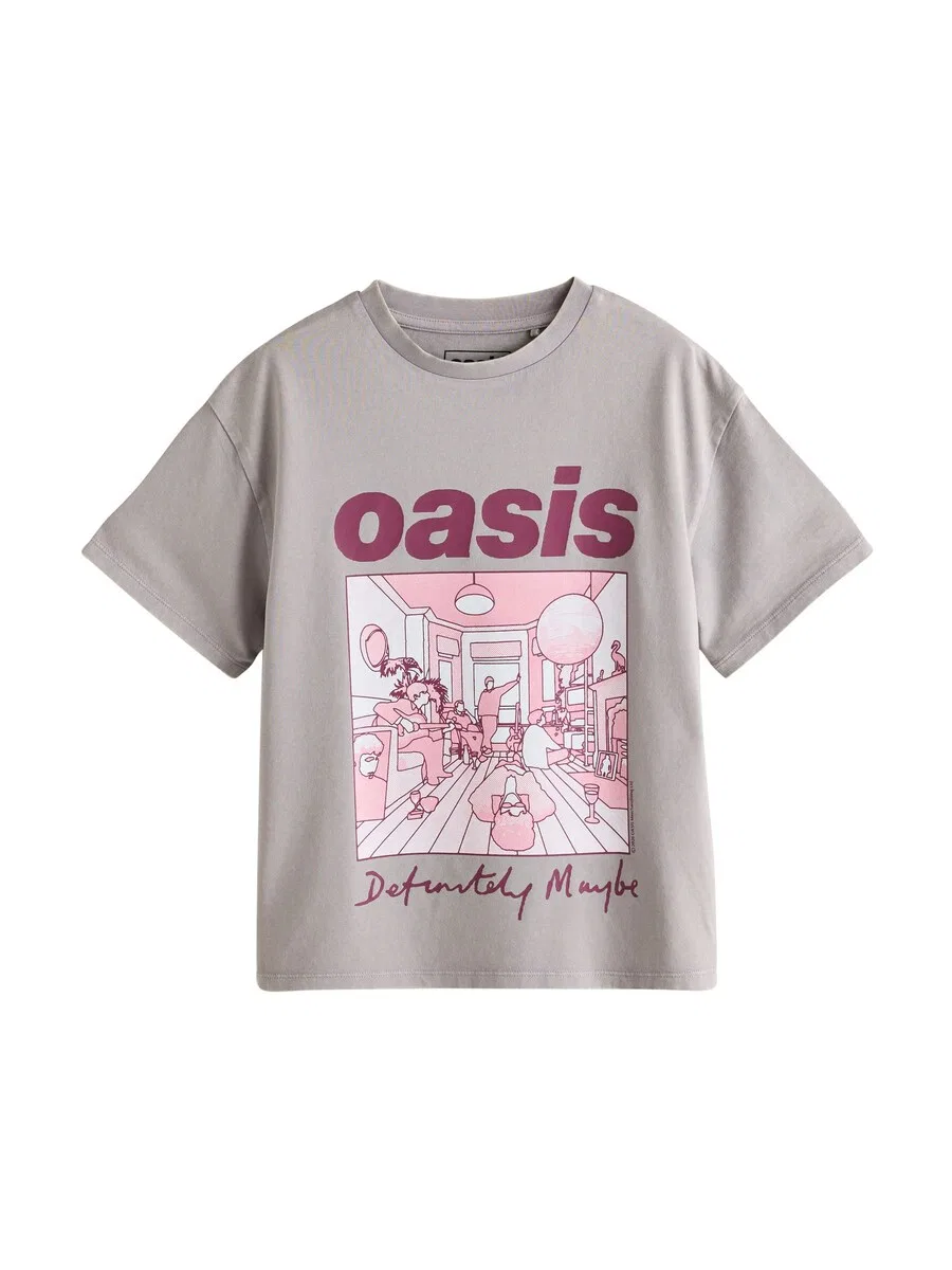 Футболка Next 'Oasis' серого цвета