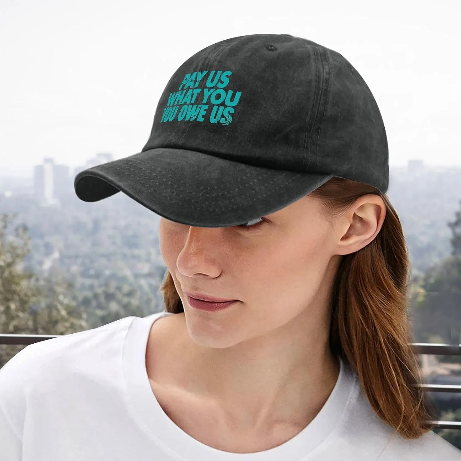 Мужская футболка с графическим принтом Shirt-004, Paey Us What You Owae Uns5 — фото 3
