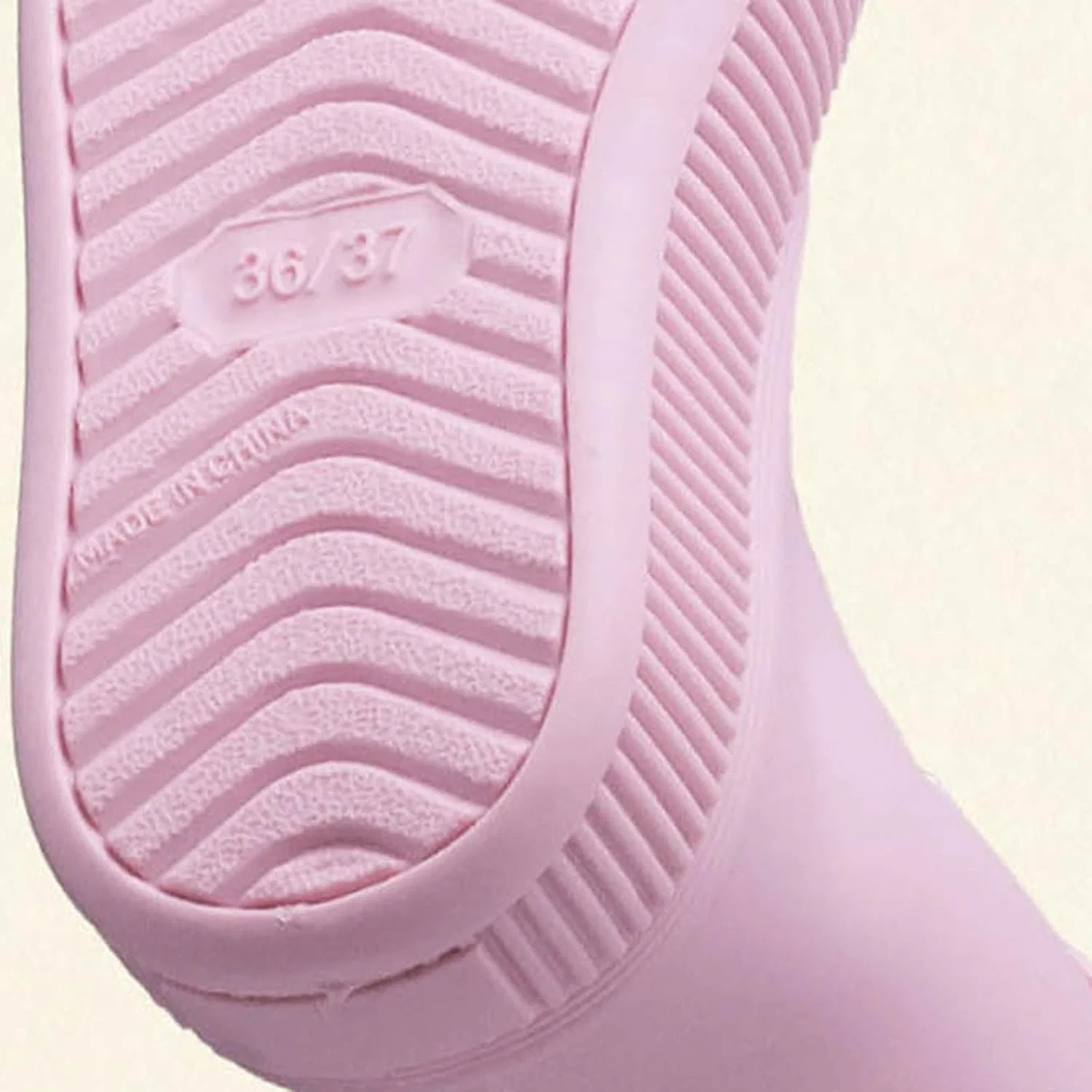 Детские резиновые сапоги для девочек с принтом Child Pull Tab Mid Calf, Pink — фото 4
