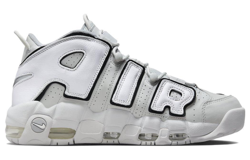 Кроссовки Nike Air More Uptempo 96, светло-серый/серебристый — фото 2