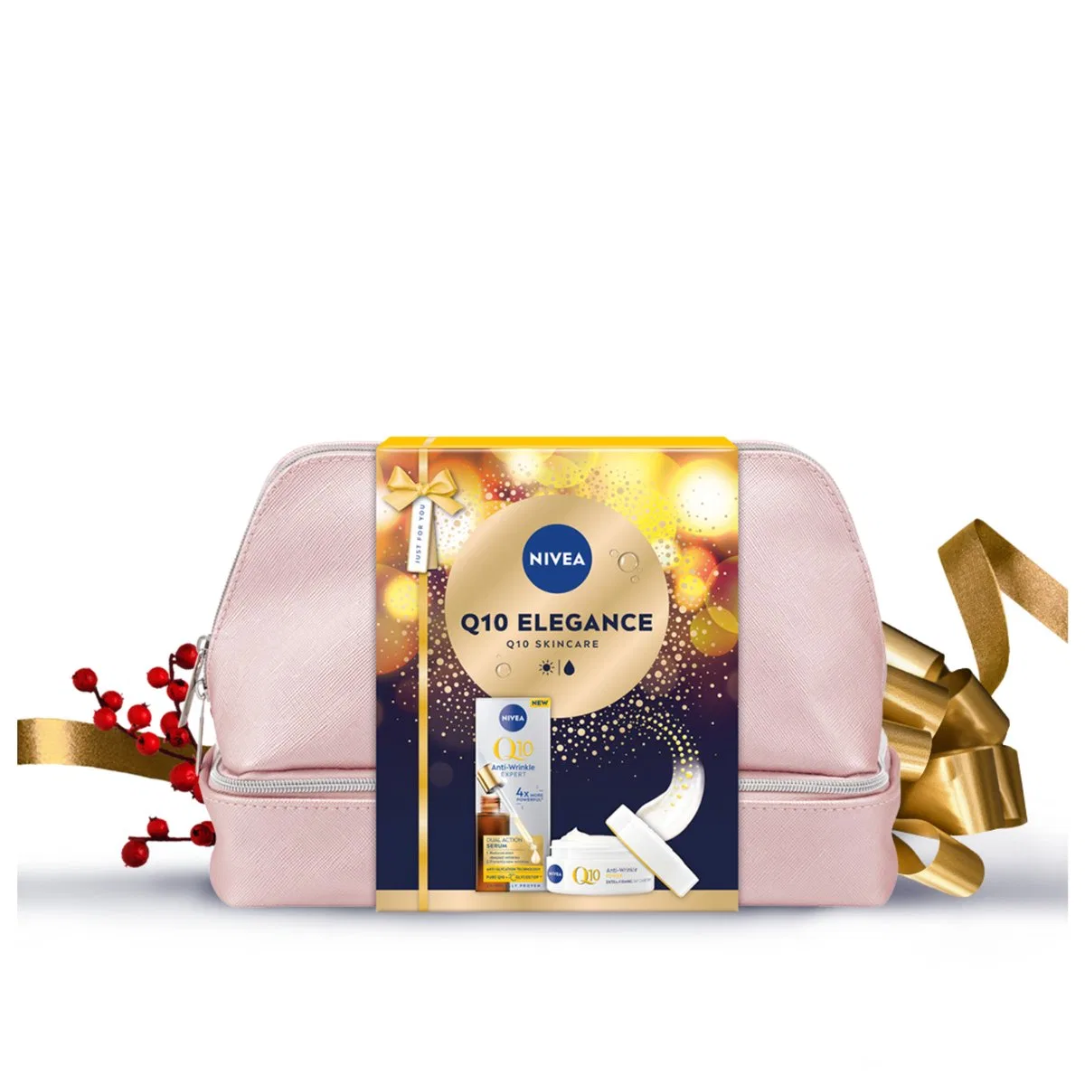 Набор косметики против морщин Q10 Elegance Nivea