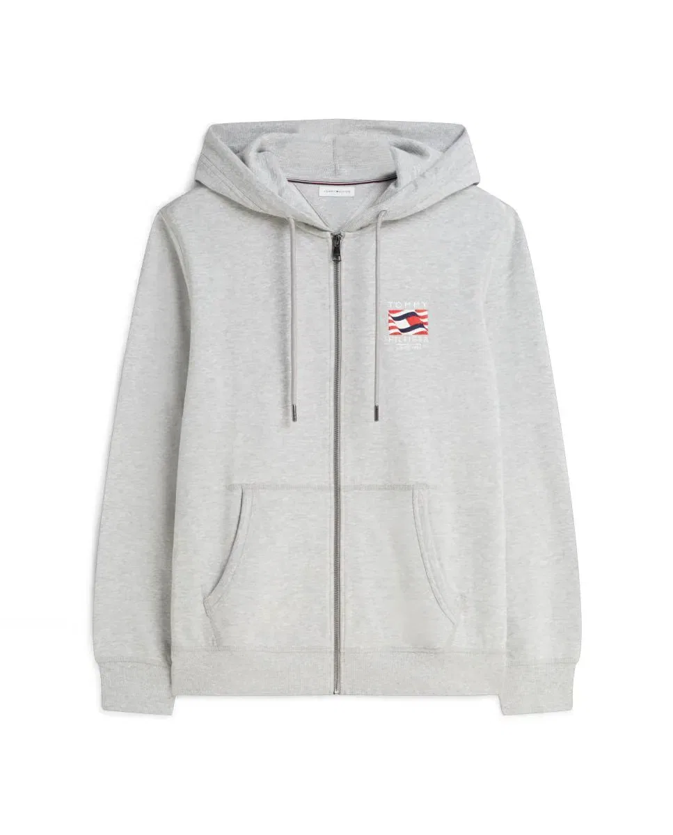 Мужская худи Tommy Hilfiger, Grey — фото 4