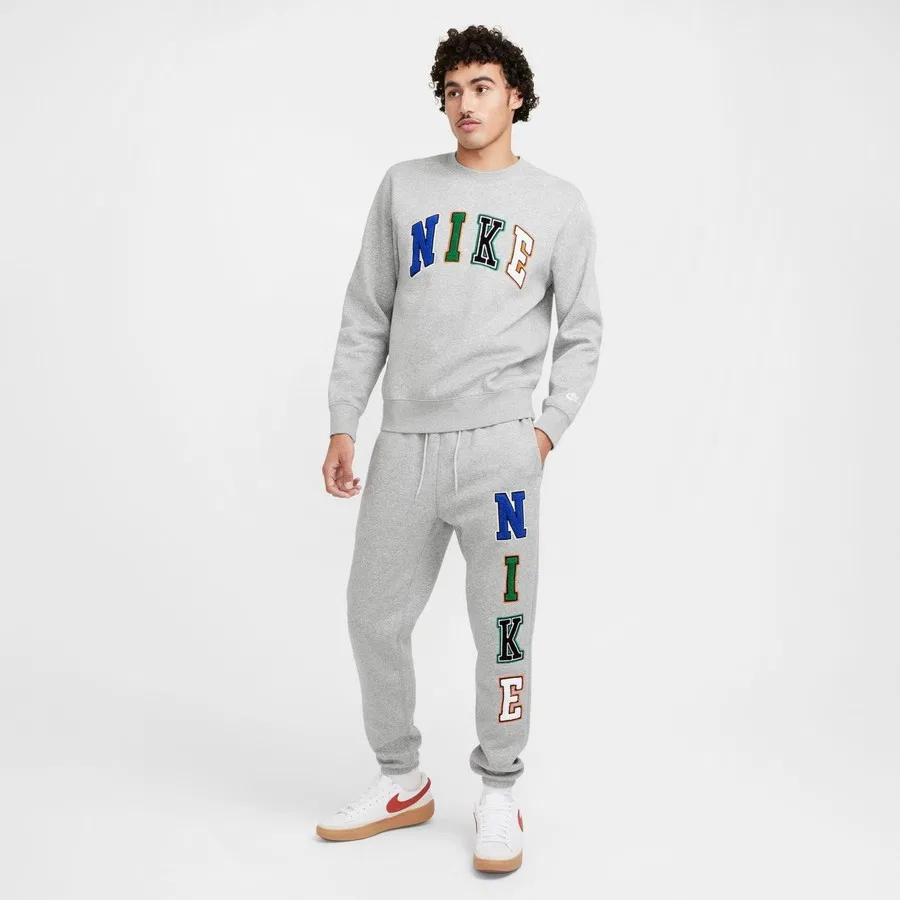 Спортивные брюки с флисовой подкладкой Nike Club Brushed Fleece, Серый