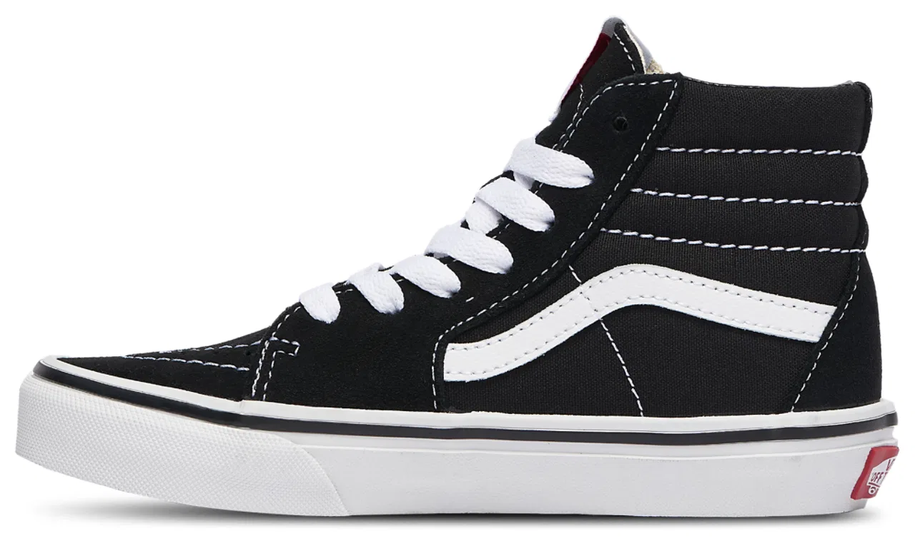 Кеды высокие для мальчиков Sk8-Hi Vans, цвет Black/True White — фото 2
