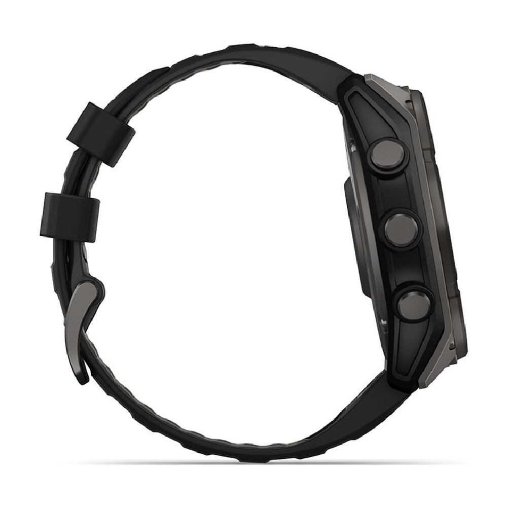 Умные часы Garmin Fenix 8, Solar Sapphire, 51 мм, 1.4", Wi-Fi, темно-серый — фото 3